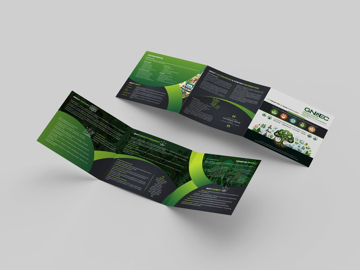 The Global NatuRx exhibition brochure